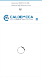 Mobile Screenshot of caldemeca.com
