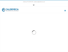 Tablet Screenshot of caldemeca.com